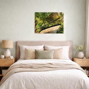 Affiche murale barque