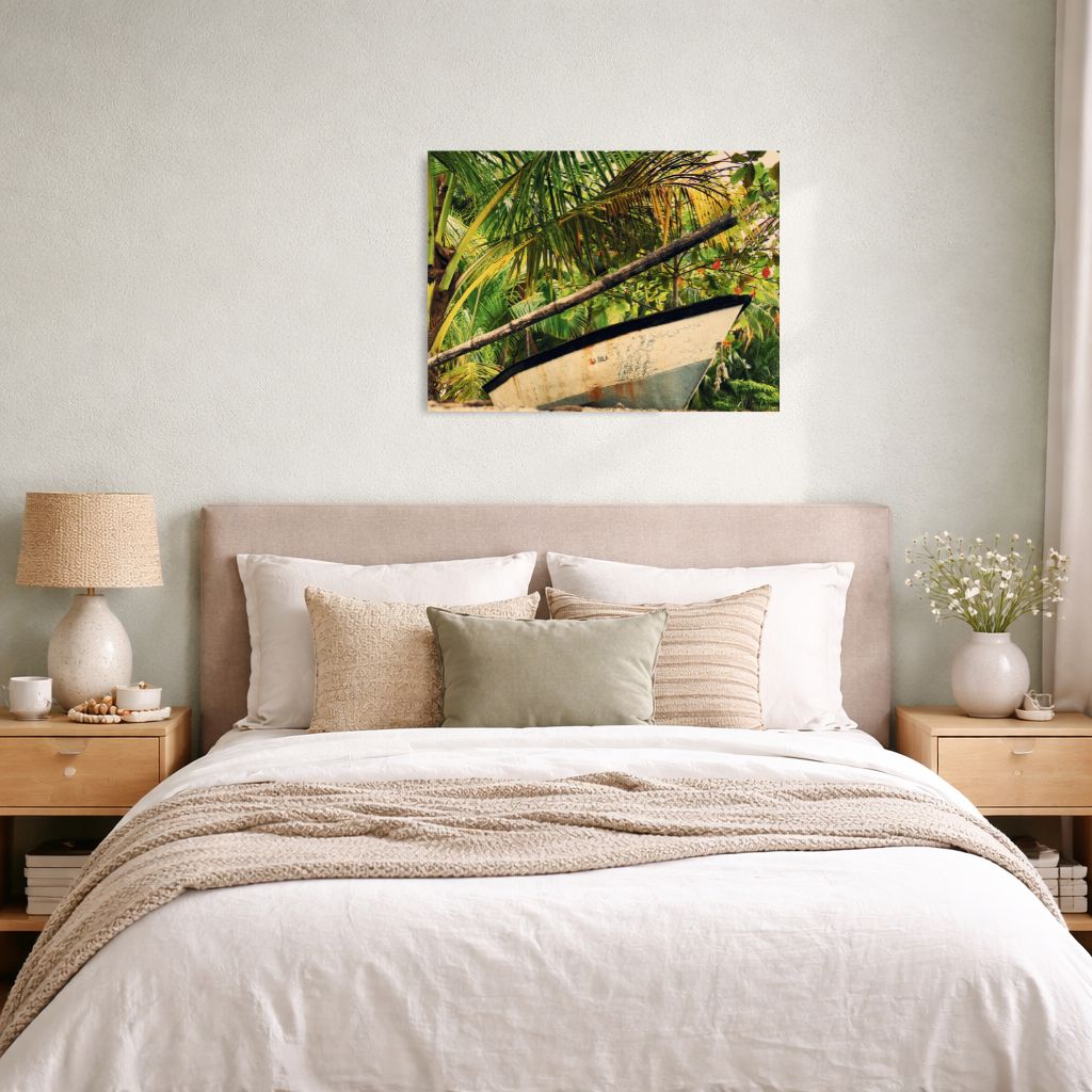 Affiche murale barque