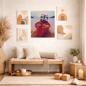 Affiche murale bateau mer