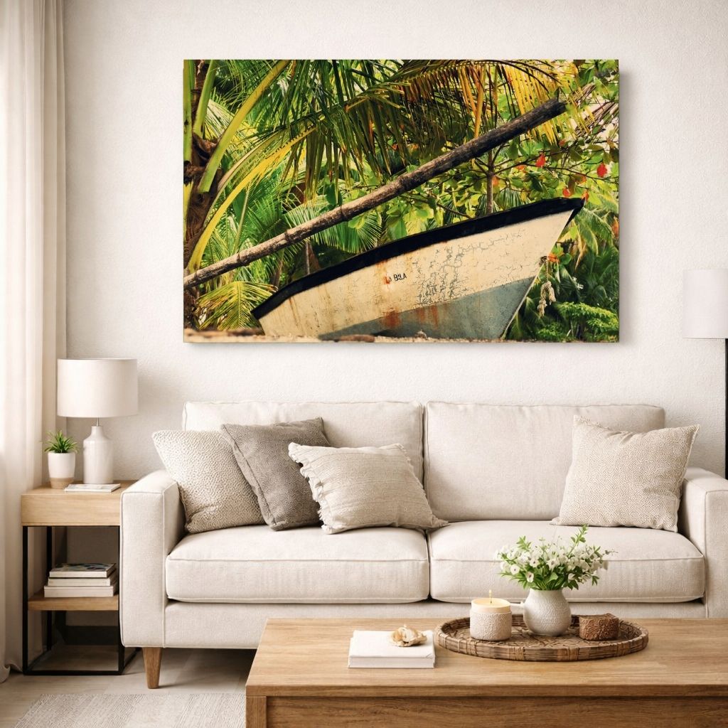 Mockup salon Toile Nature - grand format