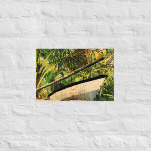 Affiche murale barque