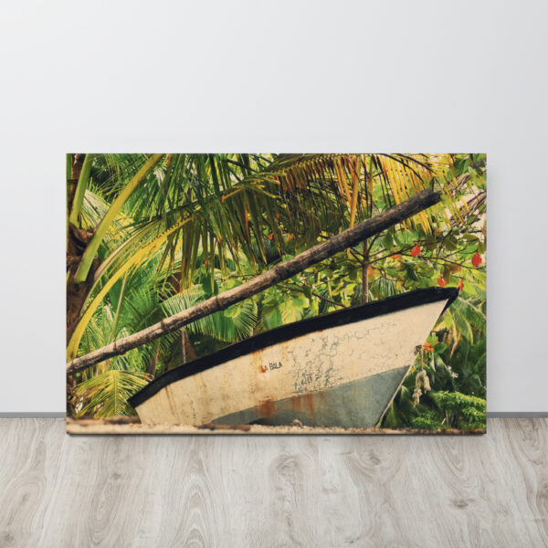 Toile imprimée nature - Bateau rustique - Tons relaxants - Petit à grand format – Image 6
